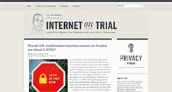 Desktop Screenshot of internetontrial.com